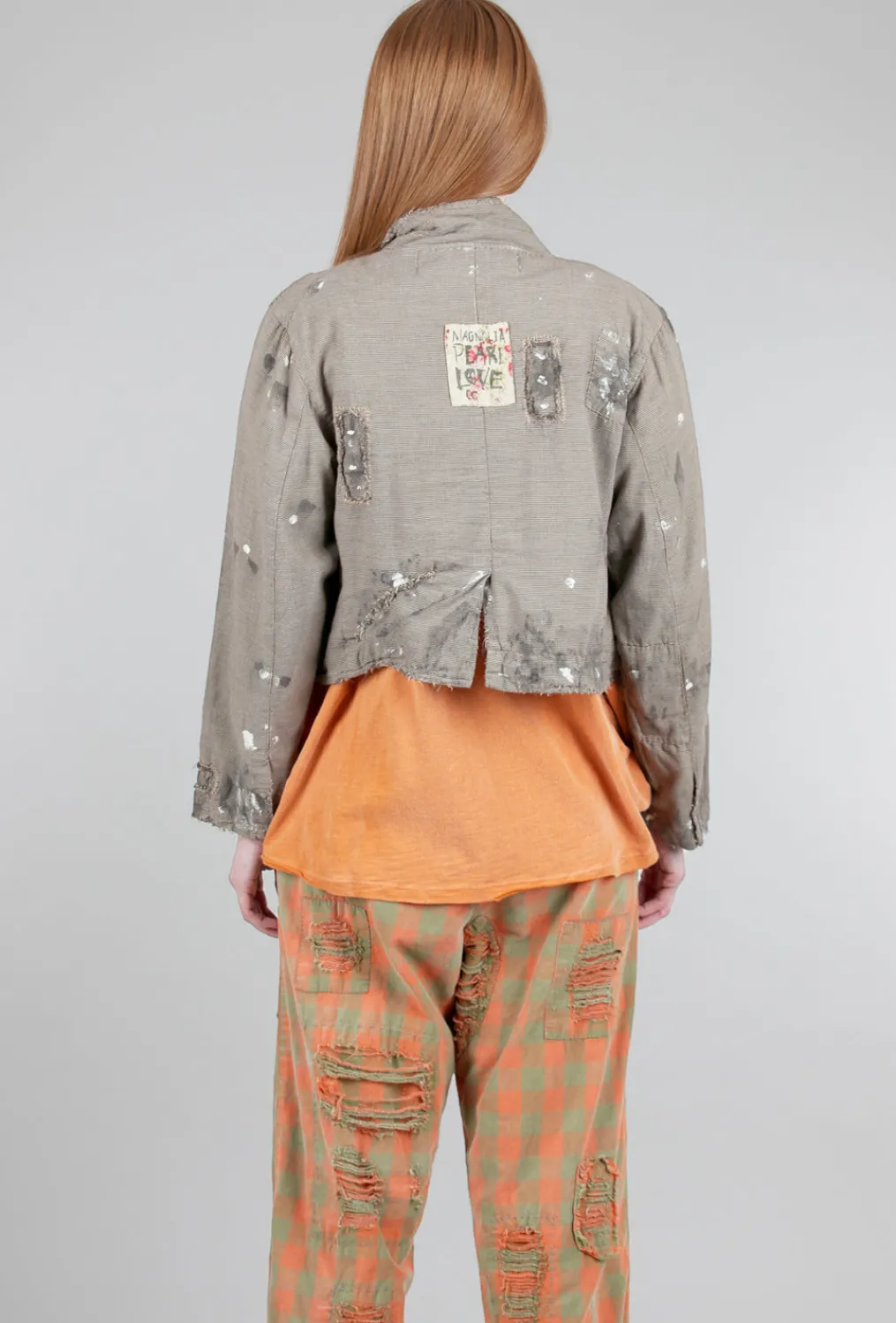 Shop Evie Lou Cropped Kelly Jacket, Zephyr