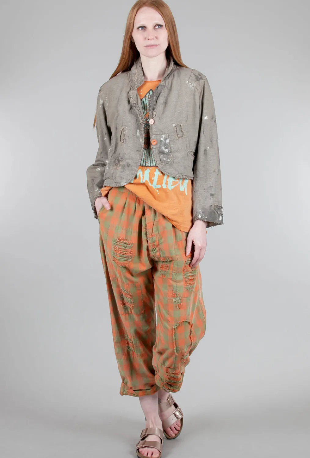 Shop Evie Lou Cropped Kelly Jacket, Zephyr