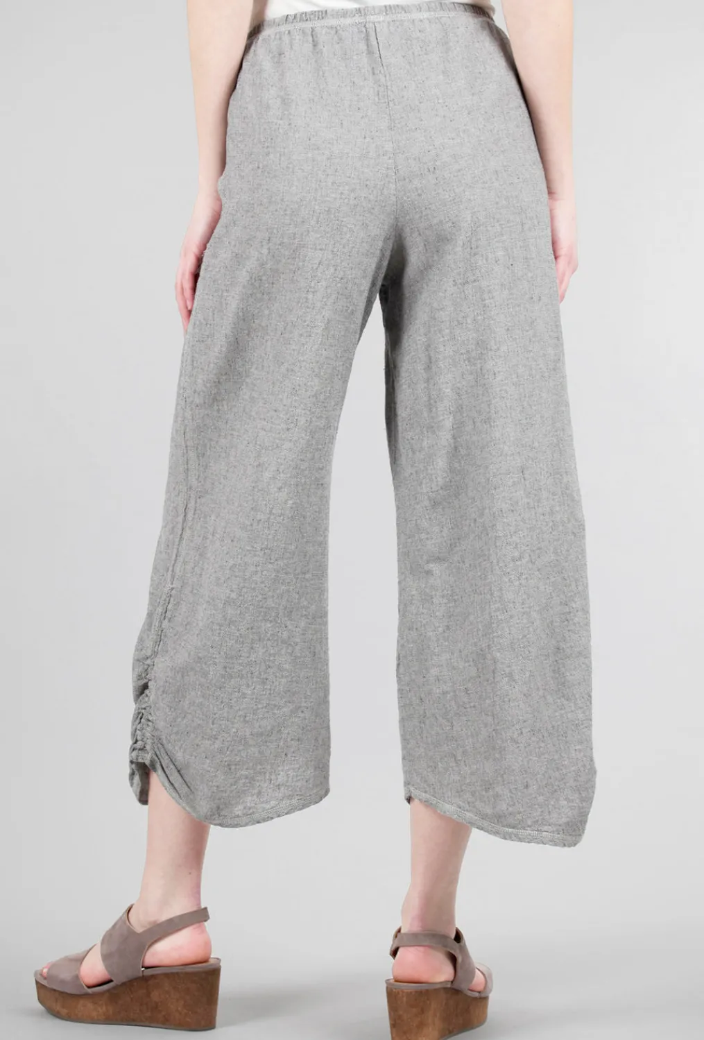 Outlet Evie Lou Crosshatch Ruched Pant, Rye