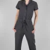 Hot Evie Lou Crush A Lot Jumpsuit, Graphite