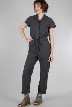 Hot Evie Lou Crush A Lot Jumpsuit, Graphite