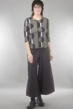 Flash Sale Evie Lou Dot Jersey Bella Tee, Olive