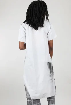 Fashion Evie Lou Dramatic Back Shirt, White