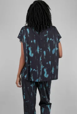 Best Evie Lou Drape Pocket Boxy Top, Storm