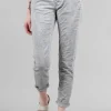 Outlet Evie Lou Four-Button Spring/Summer Signature Pant, Gray Wash