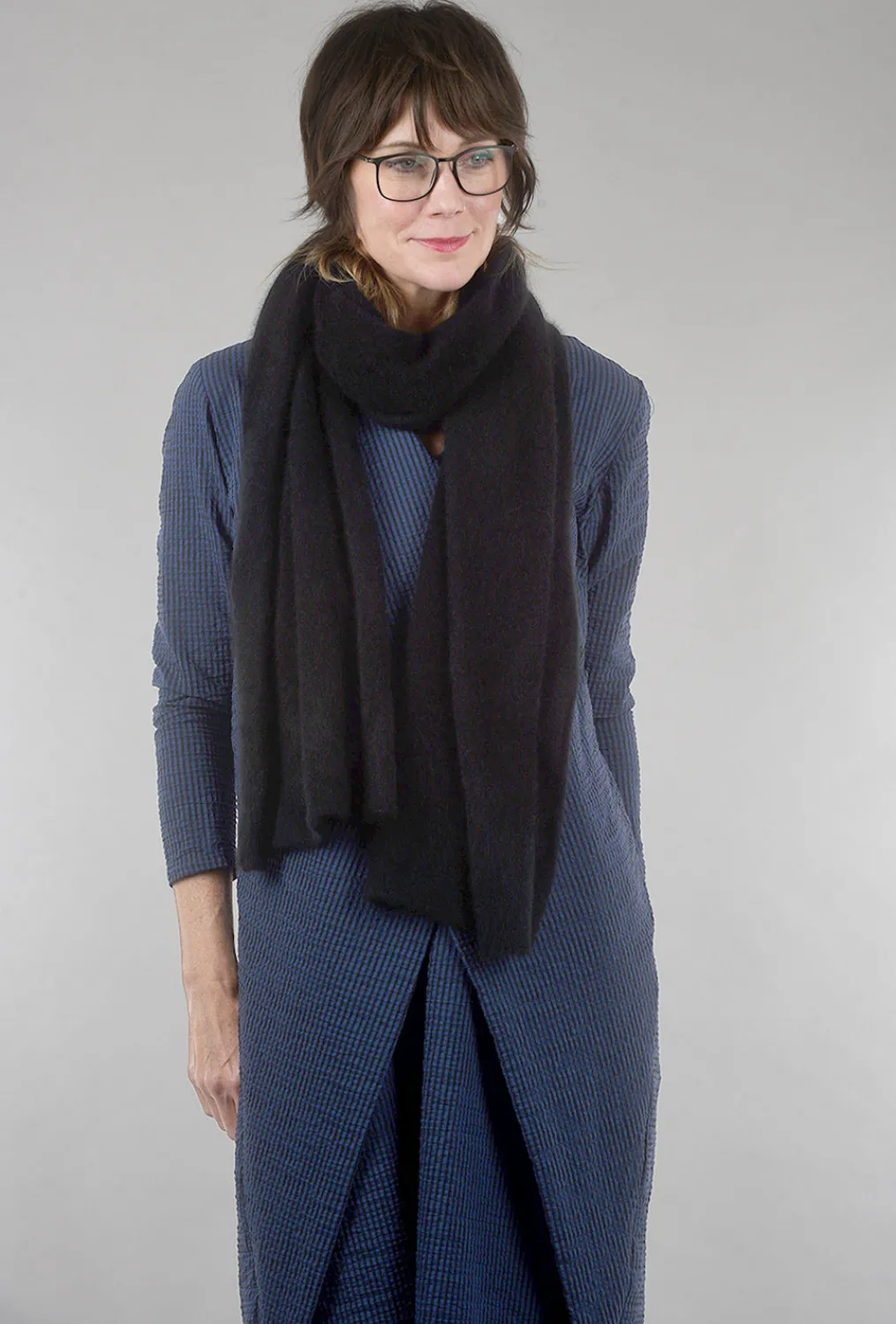Cheap Evie Lou Fundamental Raccoon Scarf, Noir