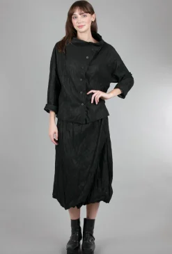 Discount Evie Lou Gallerist Crinkle Jacket, Black