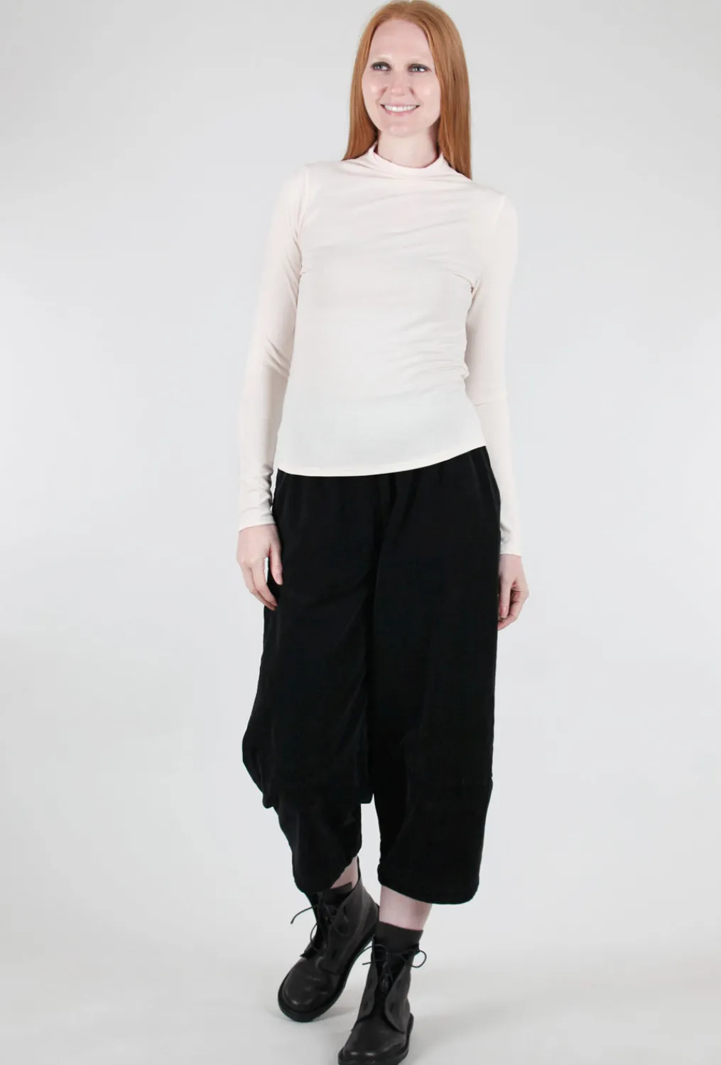 Fashion Evie Lou Gg Basic Tneck, Ecru