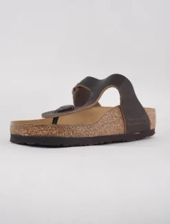 Discount Evie Lou Gizeh Leather Sandal, Habana