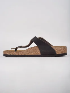 Discount Evie Lou Gizeh Leather Sandal, Habana