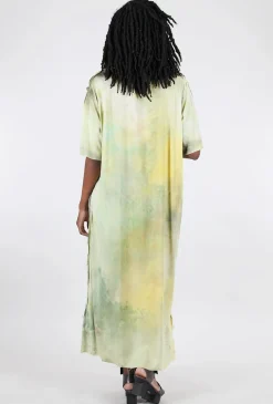 Hot Evie Lou Grand Dappled Sunlight Dress, Grass