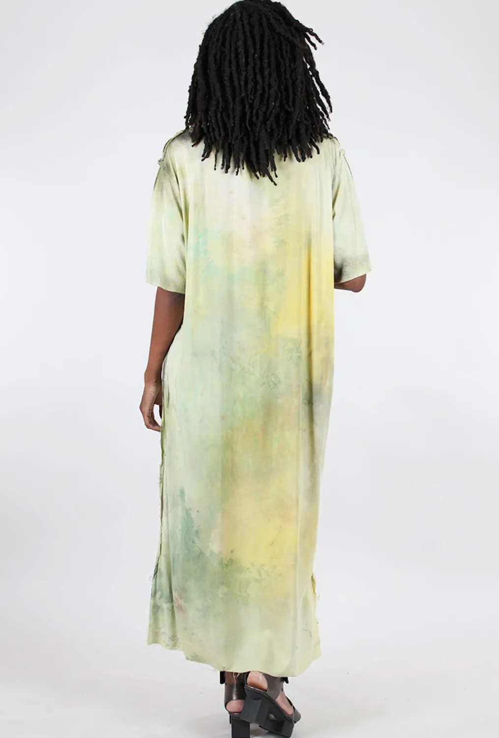Hot Evie Lou Grand Dappled Sunlight Dress, Grass