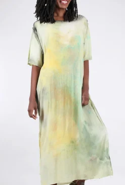 Hot Evie Lou Grand Dappled Sunlight Dress, Grass