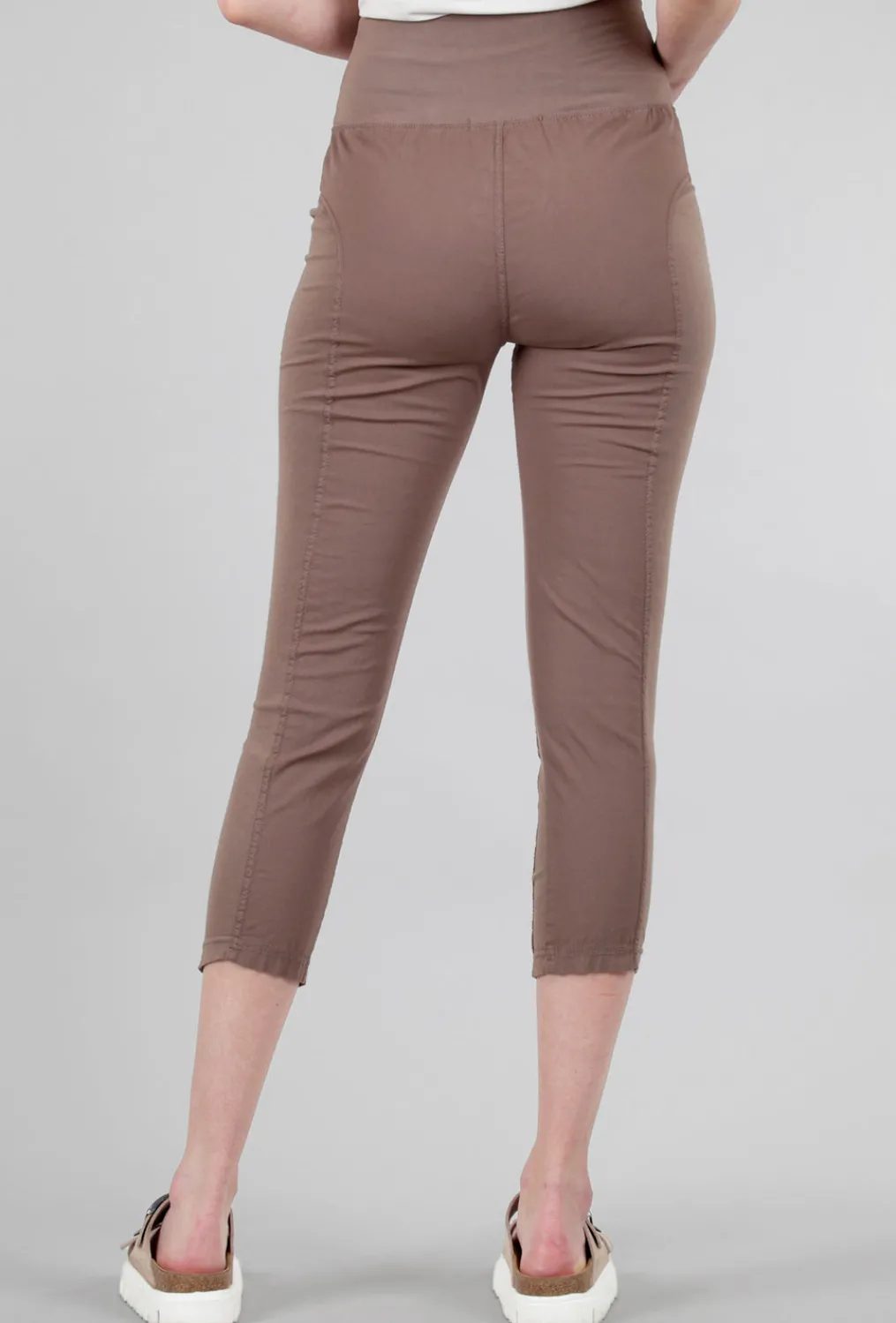 Outlet Evie Lou High Waist Jetter Pant, Bark