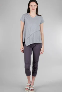Best Sale Evie Lou High-Waist Jetter Pant, Charcoal
