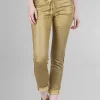 Fashion Evie Lou Iconic Stretch Jeans, Gold Stripe