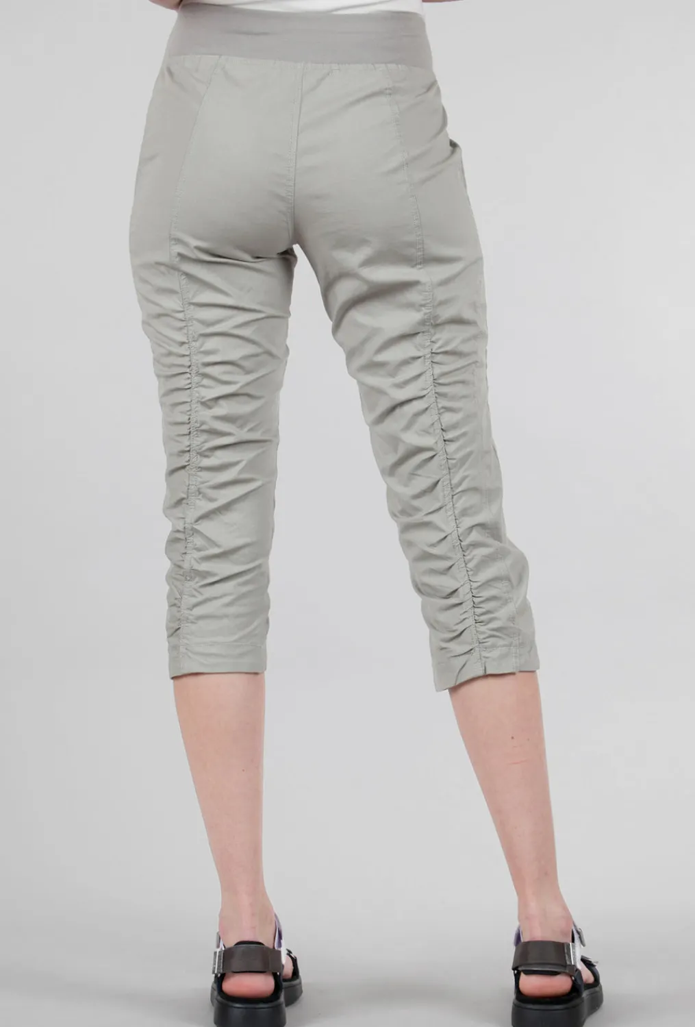 Clearance Evie Lou Iris Cropped Pant, Frost