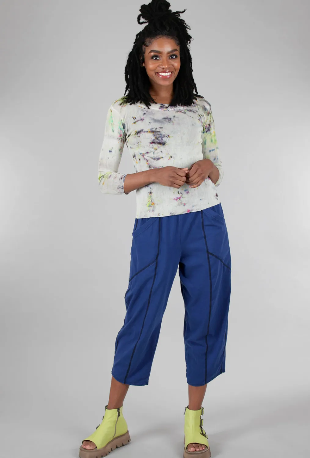 Outlet Evie Lou Jamie Pant, Marina Blue