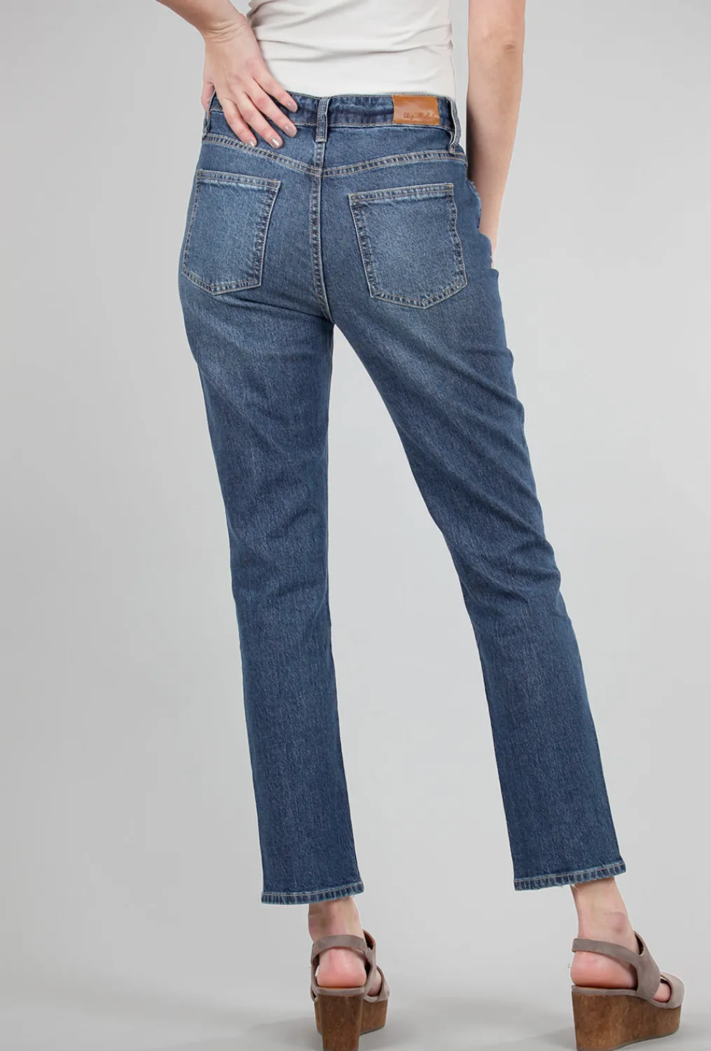 Best Evie Lou Joan Jeans, Inkling Blue