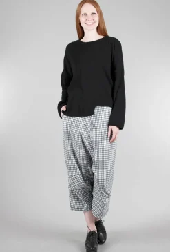 Discount Evie Lou Jon Sweater, Black