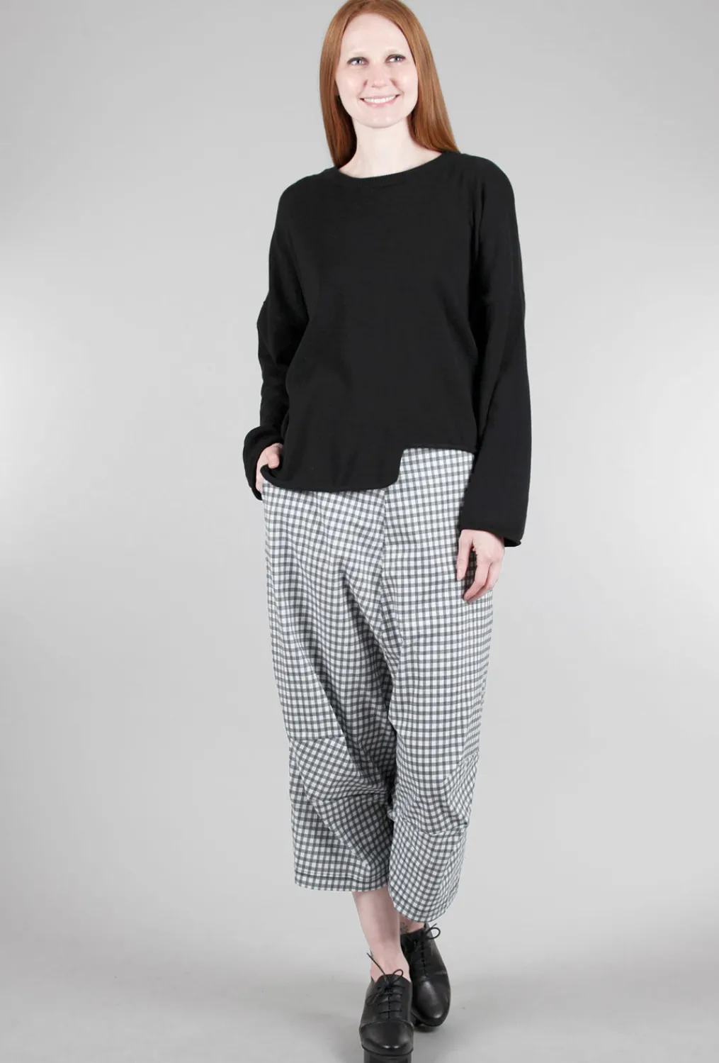 Discount Evie Lou Jon Sweater, Black