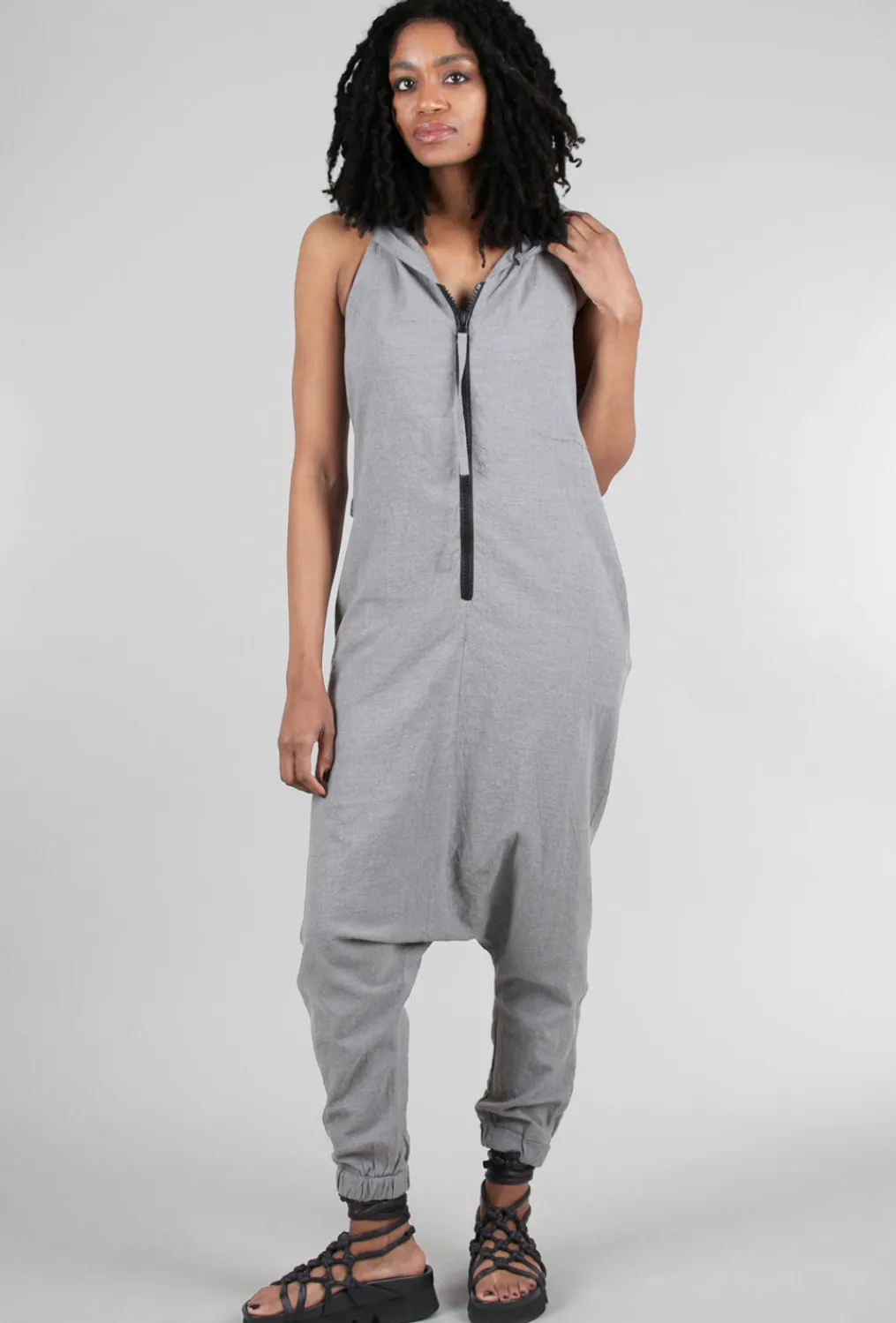 Best Evie Lou Karro Jumpsuit, Stone Gray
