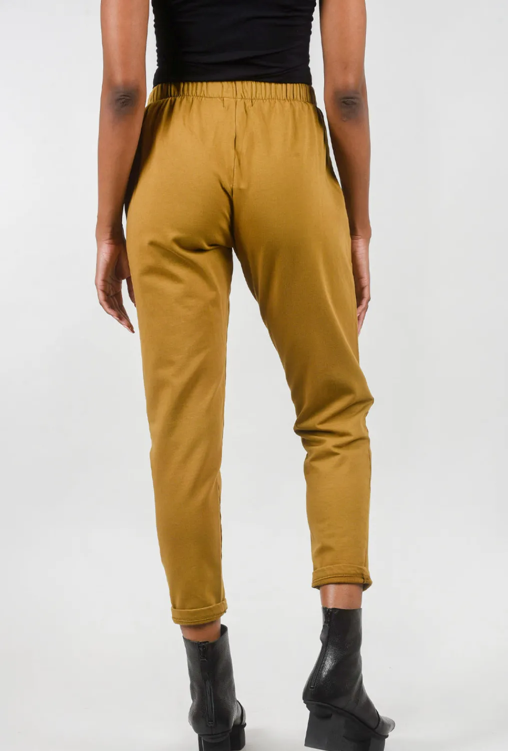 Best Evie Lou Knit Jersey Jogger, Caramel