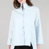 Flash Sale Evie Lou Liberty Blouse, Hydrangea Blue