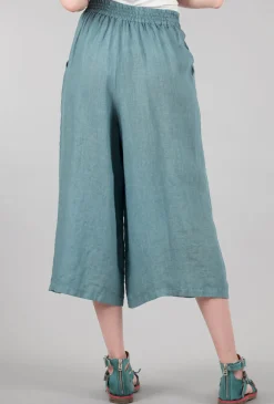 Cheap Evie Lou Linen Kathy Pant, Salvia
