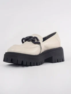 Hot Evie Lou Link & Lugg Shoe, Ivory