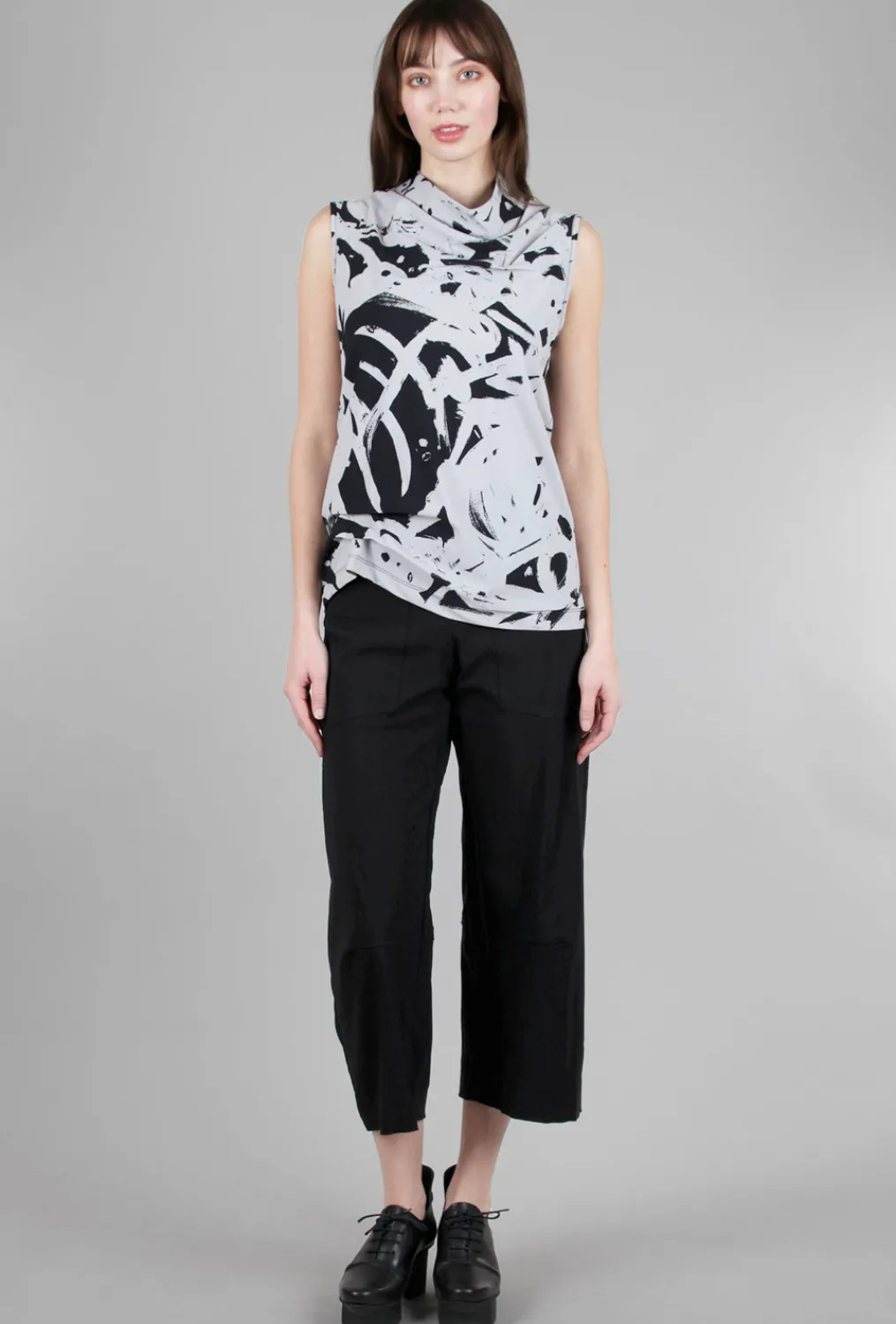Shop Evie Lou Liza Top, Melrose Gris