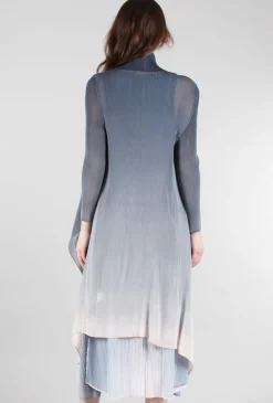 Outlet Evie Lou Long Collare Jacket, Charcoal Fade