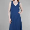 Best Evie Lou Long Easy A-Line Dress, Royal Navy