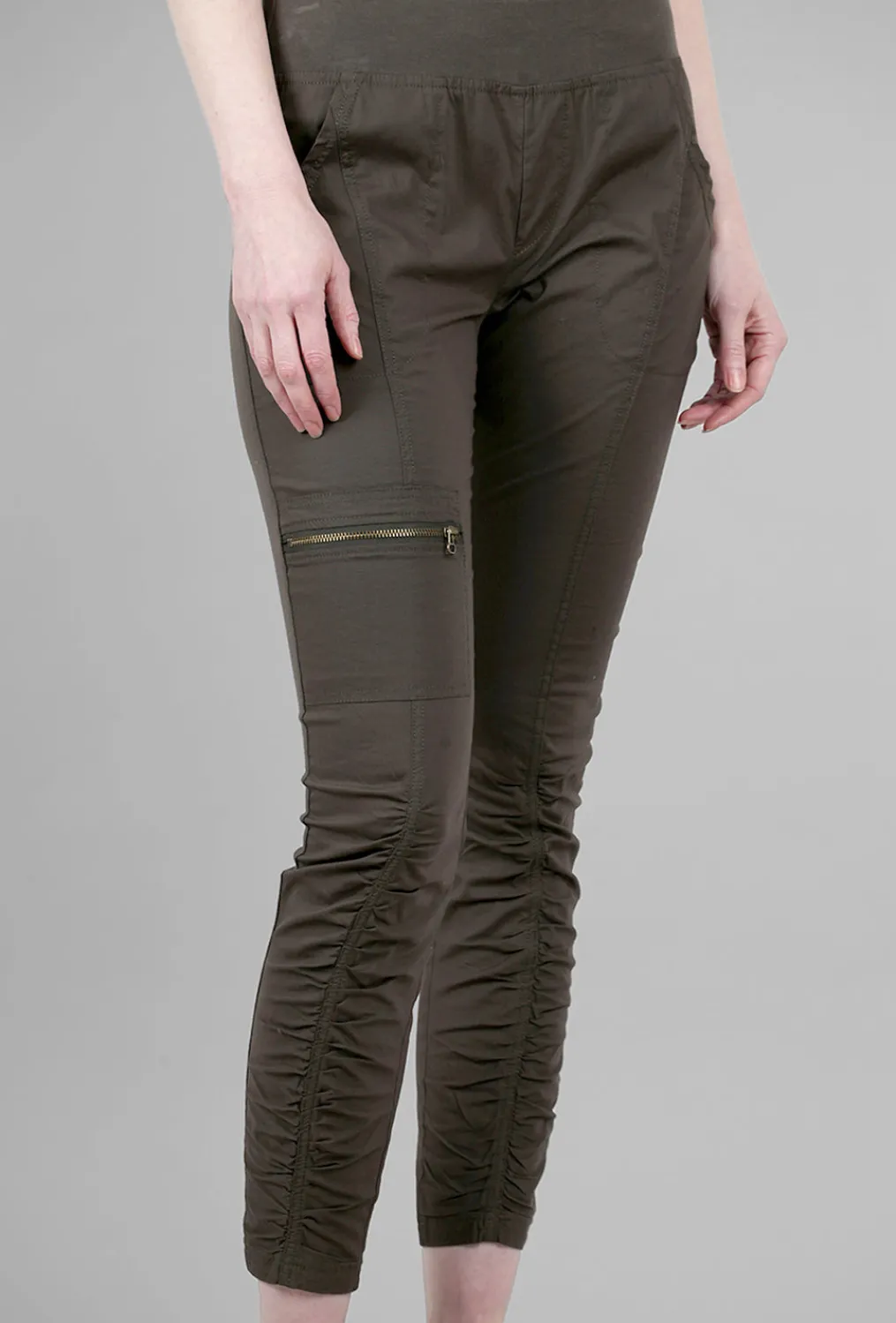 Clearance Evie Lou Malanda Pant, Olive