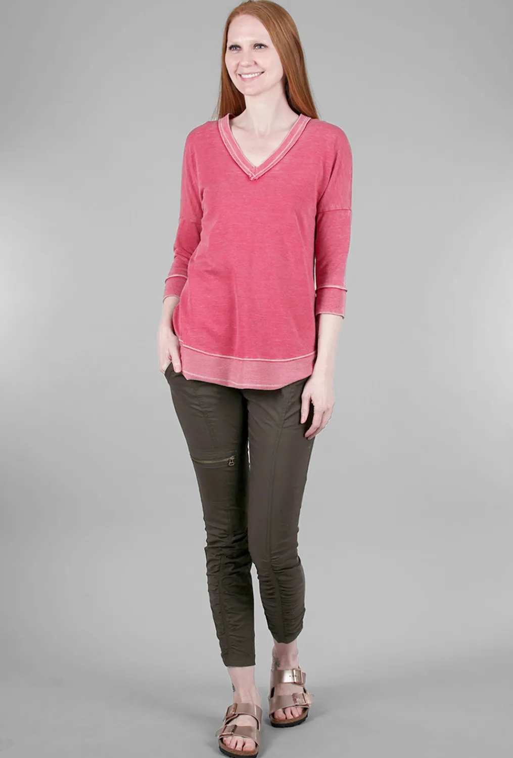 Clearance Evie Lou Malanda Pant, Olive