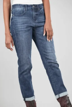 Best Sale Evie Lou Margot Girlfriend Jeans, Mesquite