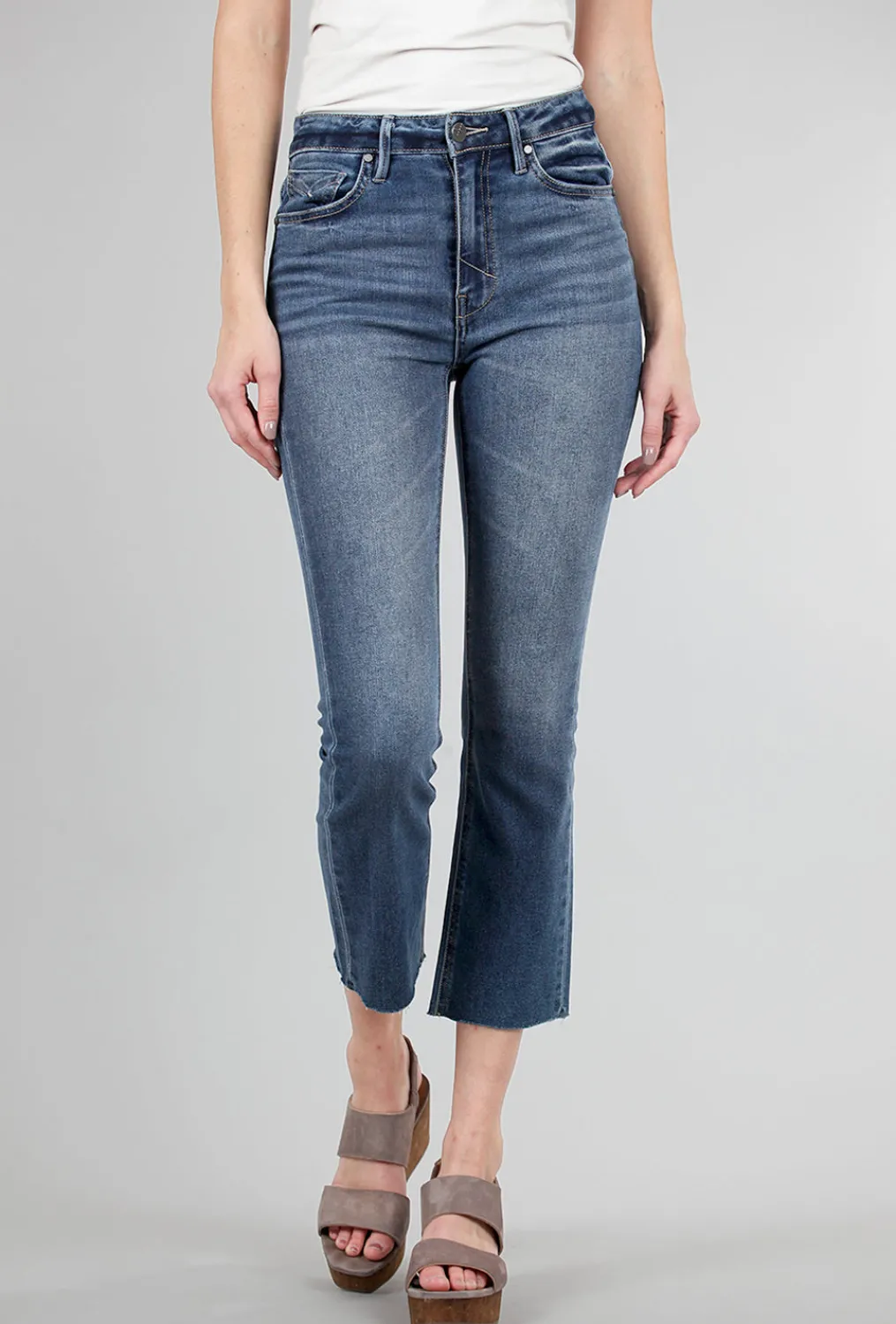 Fashion Evie Lou Marlow Demi Flare Denim, Muse