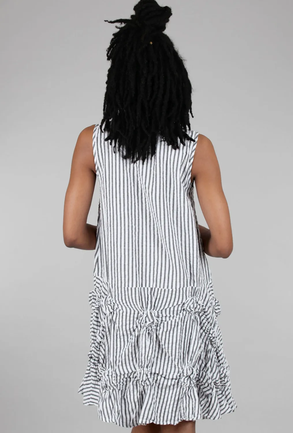 Best Evie Lou Matilda Tunic, White/Murphy Stripe