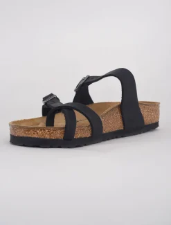 Online Evie Lou Mayari Sandal, Black Oiled