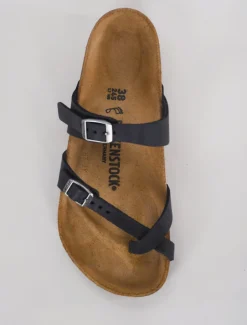 Online Evie Lou Mayari Sandal, Black Oiled