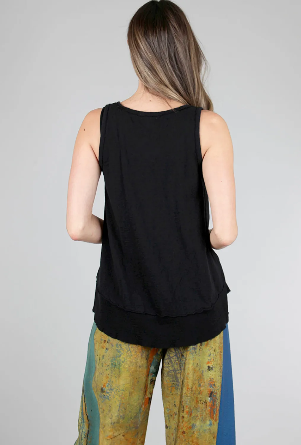 Best Sale Evie Lou Md Scoopneck Tank, Black