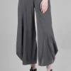Outlet Evie Lou Micro Pinstripe Lantern Pant, Gray