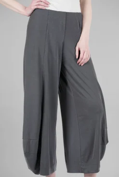 Outlet Evie Lou Micro Pinstripe Lantern Pant, Gray