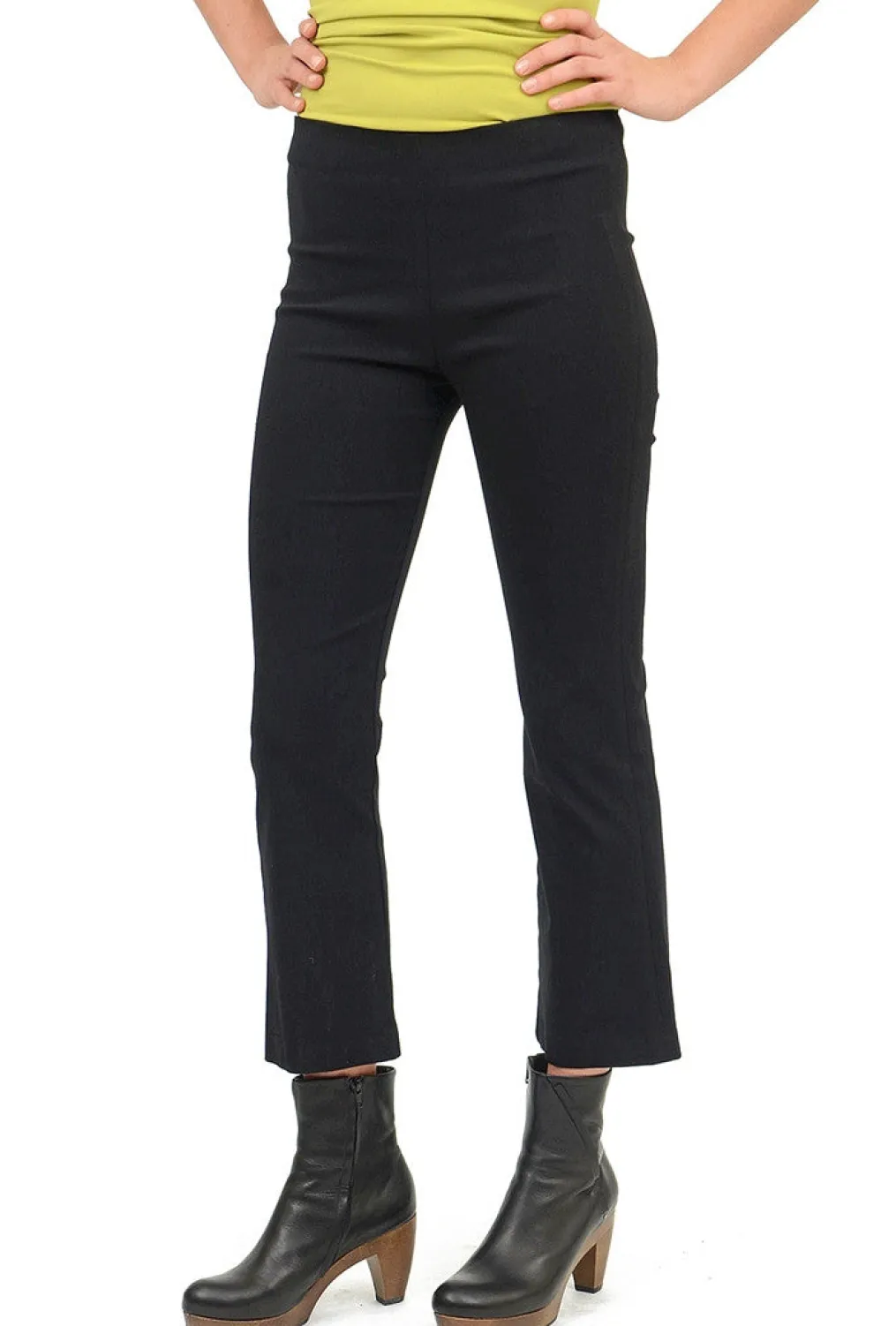 Cheap Evie Lou Miley Crop Pant, Black