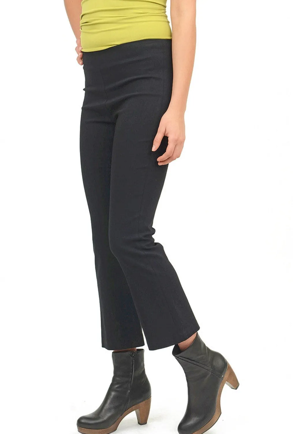 Cheap Evie Lou Miley Crop Pant, Black