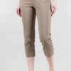 Shop Evie Lou Mindy Cropped Pant, Hazelnut
