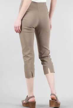 Shop Evie Lou Mindy Cropped Pant, Hazelnut