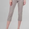 Cheap Evie Lou Mindy Cropped Pant, Sandstone