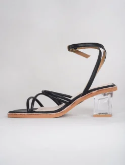 Sale Evie Lou Ms. Glamour Sandal, Black