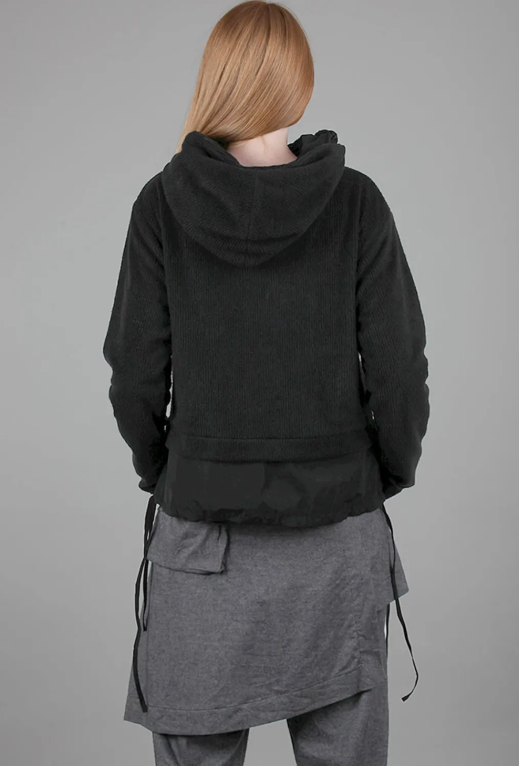 Outlet Evie Lou Olmera Double Hoodie, Black